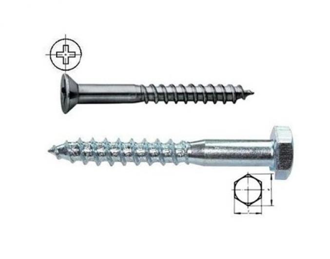 OEM full size wood screw din7997 571